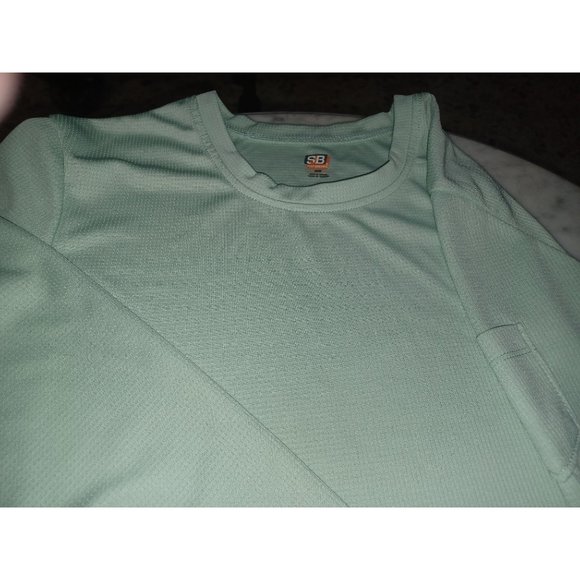 SJB Performance Women's Athletic Tee Medium Light Green - Picture 2 of 4